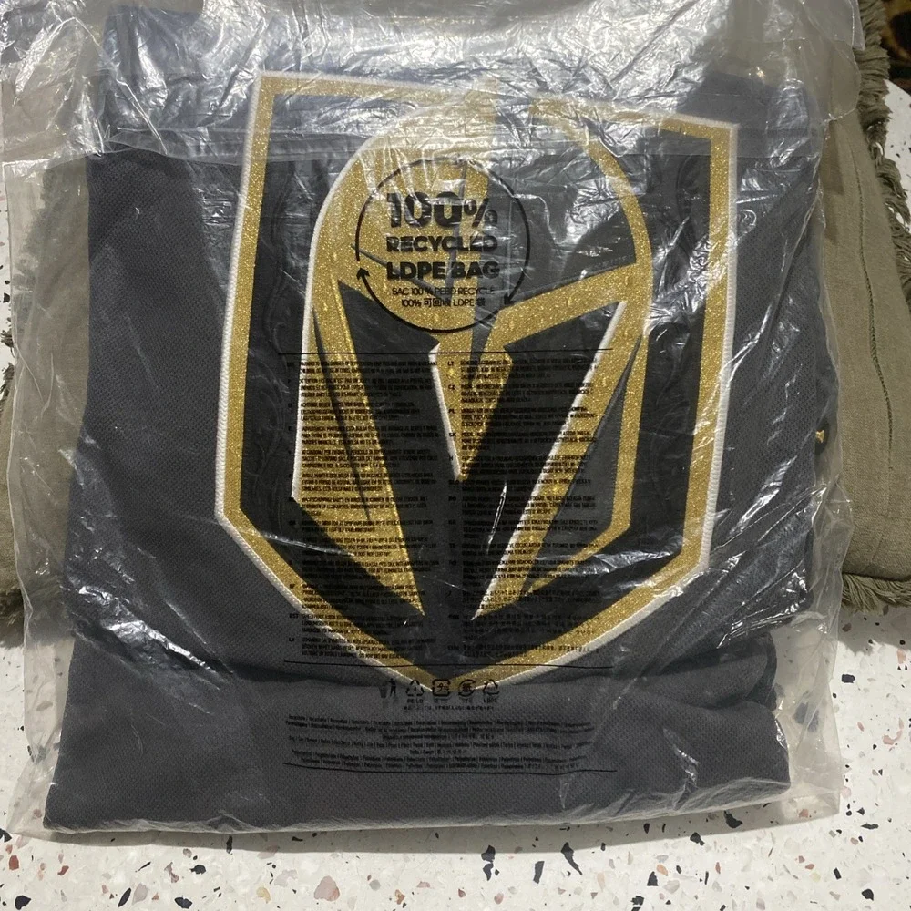 Adidas Primegreen Las Vegas Golden Knights Home Hockey Jersey Size 54 NWT. - Picture 4 of 7